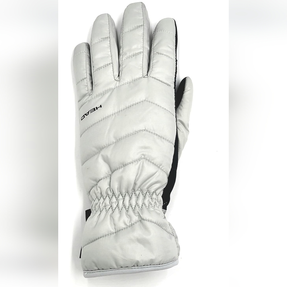 HEAD Women's Waterproof Hybrid Gloves -White - Large